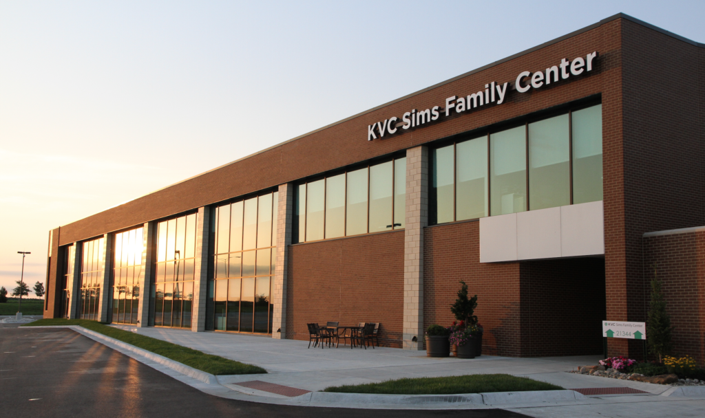 KVC Sims Family Center, hub of KVC Institute in Olathe KS