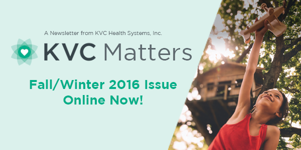 2016 Fall/Winter KVC Matters Newsletter