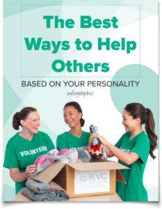 Best ways to help others infographic