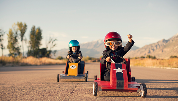 kids playing - stories of families who overcame adversity