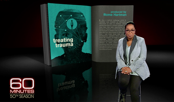 Oprah reports on childhood trauma