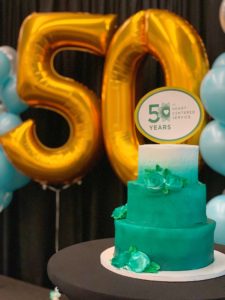 KVC 50th Anniversary Cake