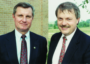 Dick Bond and Wayne Sims