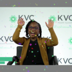 8-year-old Kylie emceed KVC Health Systems' 50th Anniversary Celebration