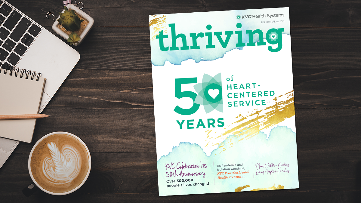 KVC Health Systems Thriving Magazine 50th Anniversary Issue