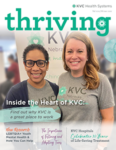KVC's Thriving Magazine - Fall 2021 Winter 2022