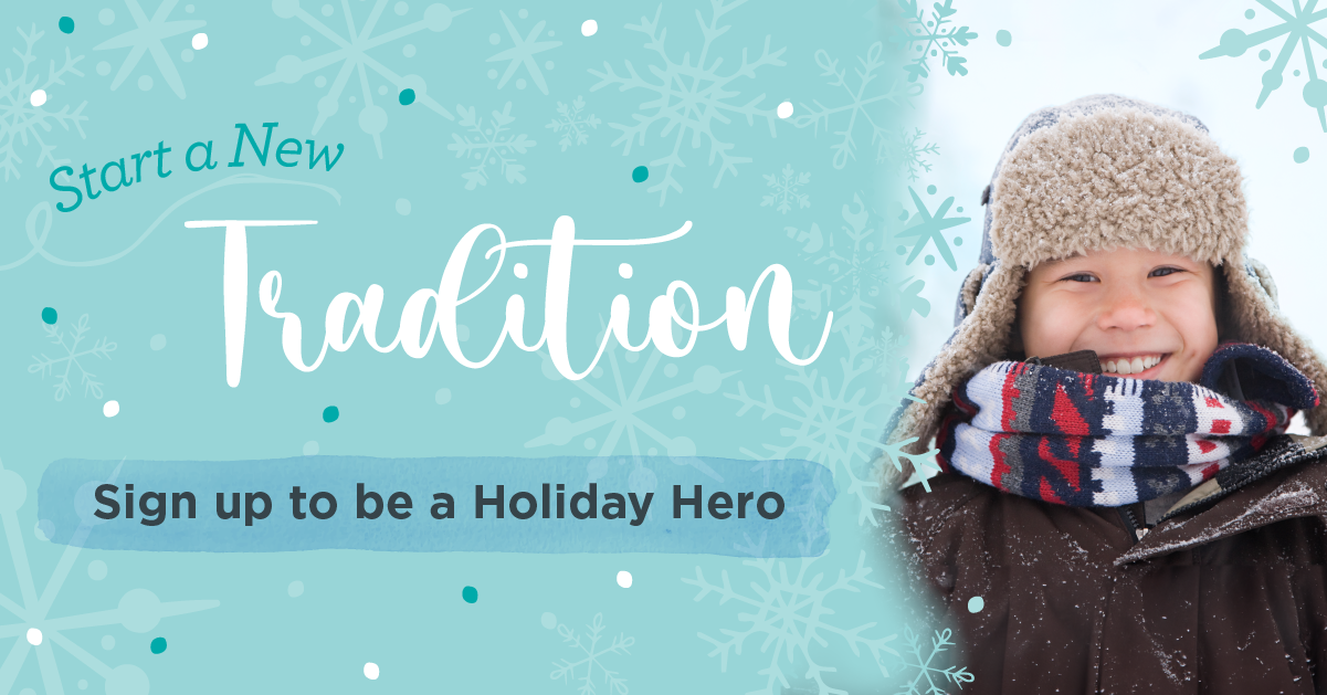 holiday hero for children in foster care