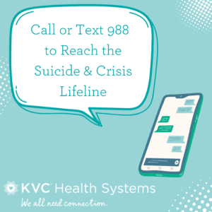 988 Suicide and Crisis Lifeline