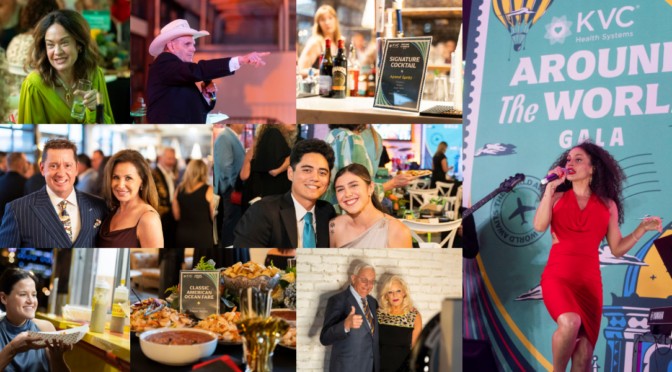 Full-color photos of people and the space during KVC's 2026 Gala at the Abbott